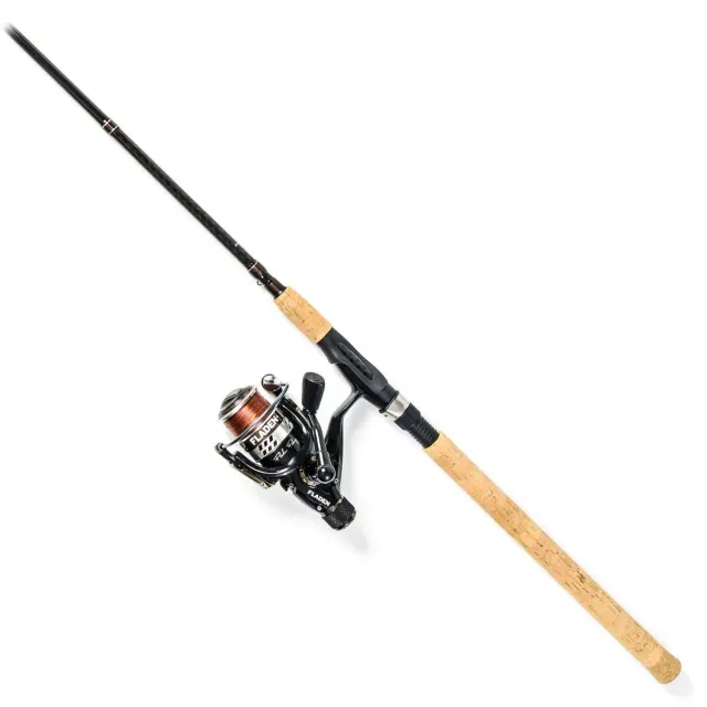 Vantage Steelcarbon fiskeset 195 cm 5-25 g med rulle