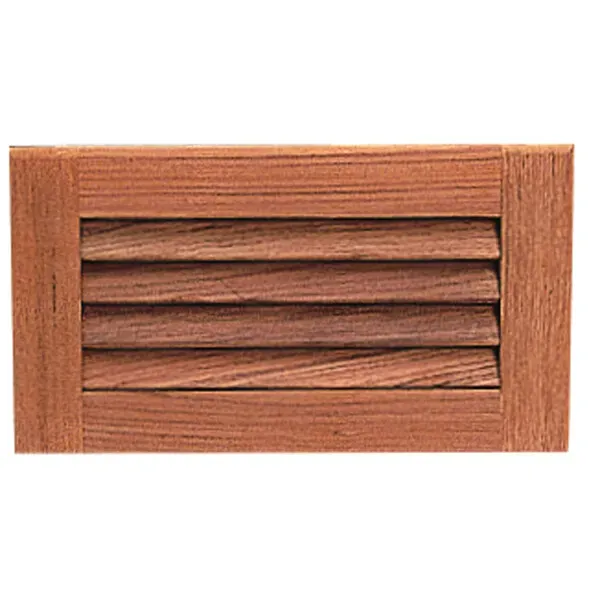 Marin & Fritid Ventilgaller 20,5x16 cm teakgaller