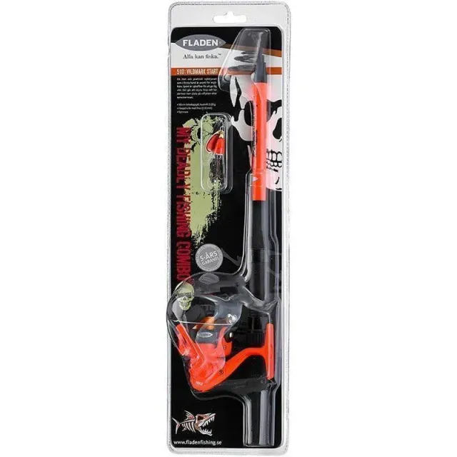 Marin & Fritid Teleskop haspelset 165 cm orange