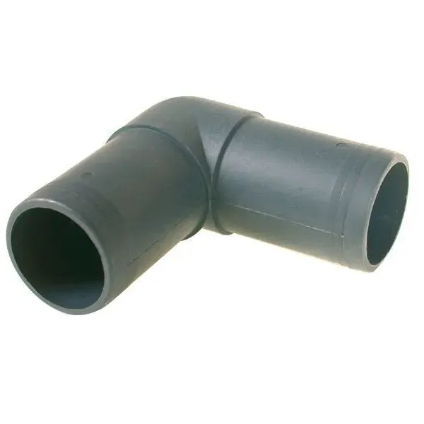 Marin & Fritid 90° 38mm böj plast slangvinkel