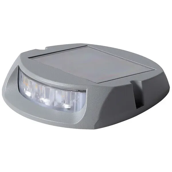 Marin & Fritid 1852 brygglampa solcellslampa aluminium
