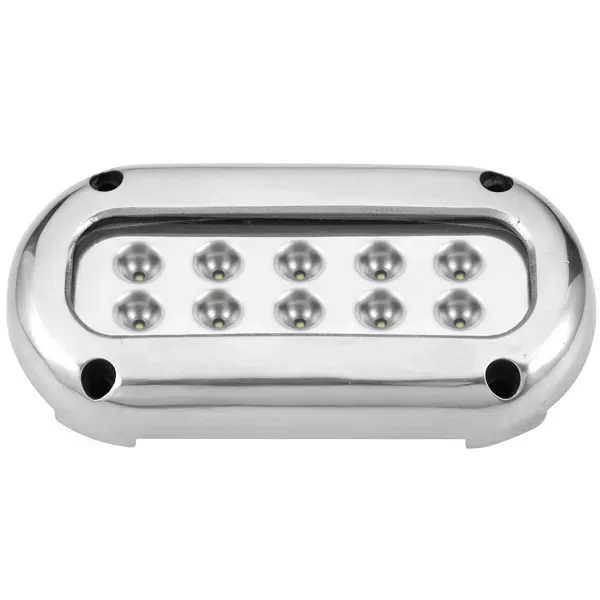 Marin & Fritid undervattensbelysning 25,2 W vit 10 LED