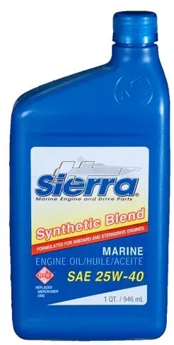 Marin & Fritid 25W-40 motorolja inombordare 0,946 L delsyntet