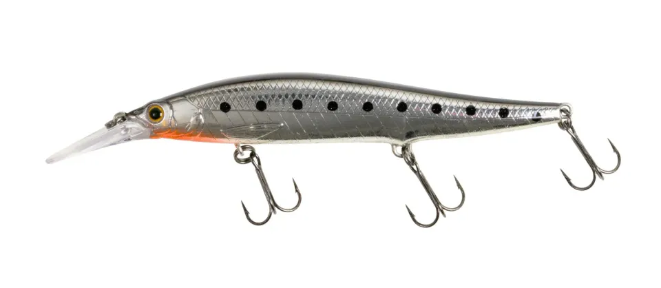 Maxximus JRK Munchylong 100mm Blacksilver wobbler