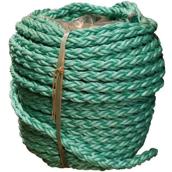 Marin & Fritid Superflex förtöjningstross 32mm 110m grön