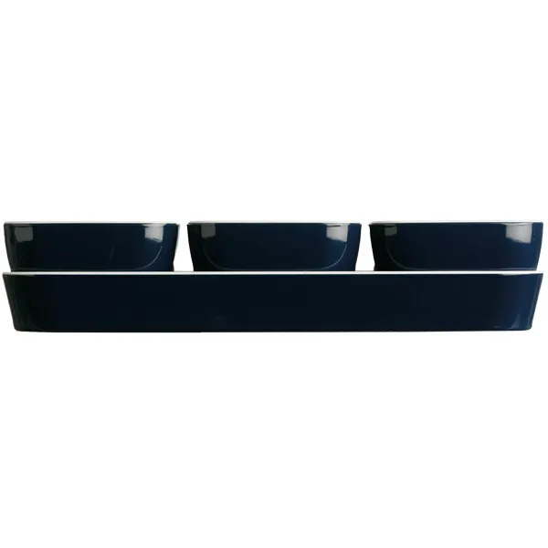 Marin & Fritid MB Regatta Snackset 27x9cm melamin