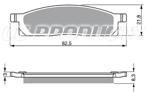 Yamaha Bromsbelägg fram DT YZ TT-R sintrad