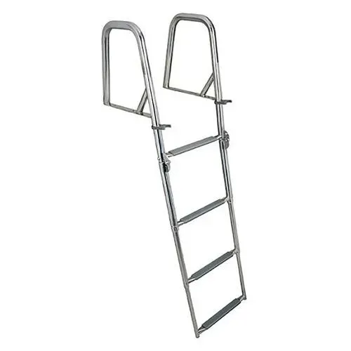 Marin & Fritid Badstege Uppfällbar 4-Steg 1670 mm