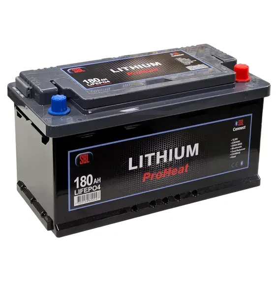 SBL Lithium Connect batteri 12V 180Ah Bluetooth värme