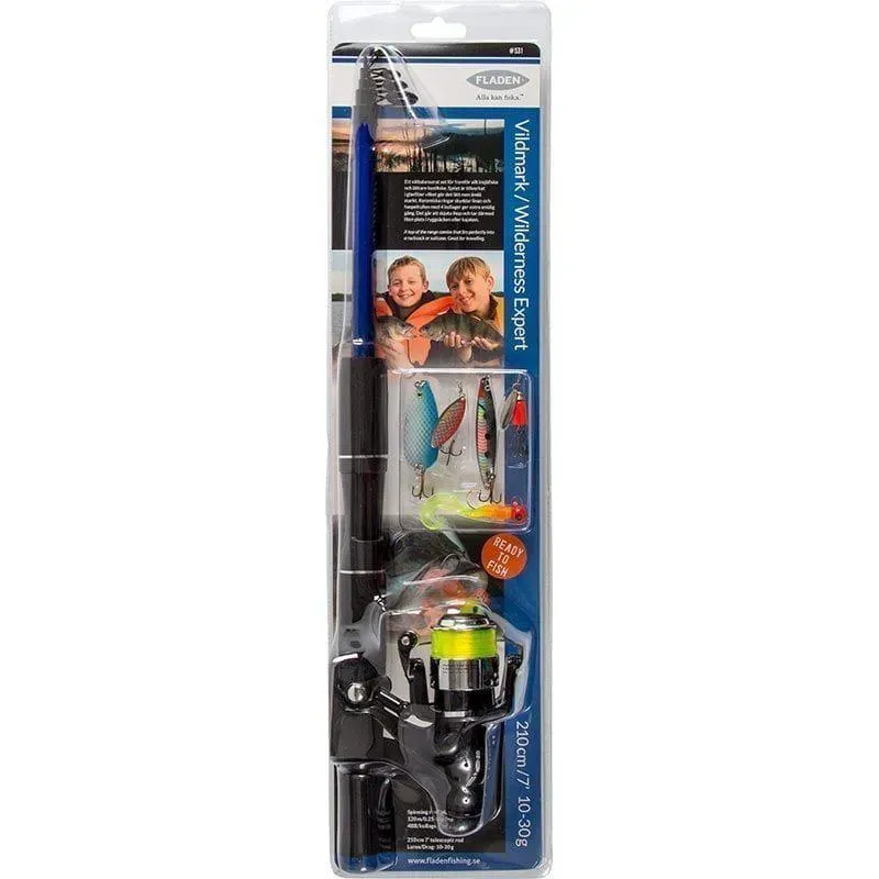 Marin & Fritid Expert Vildmark fiskeset 210 cm 10-30 g 5 beten