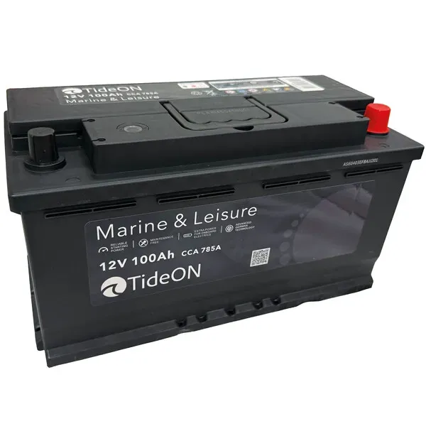 TideOn Combi MF 12V 100Ah båtbatteri underhållsfritt