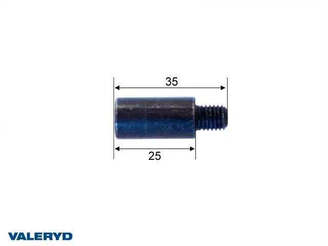 Marin & Fritid Förlängning M10 25 mm gängförlängare