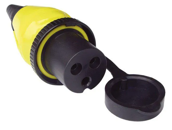 Victron landströmskontakt 16A 250V IP56 med LED