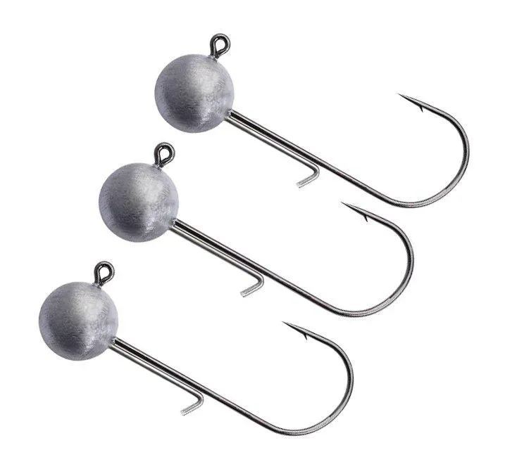 Marin & Fritid Jighead 7,5g 2/0 jiggskalle 3-pack zink