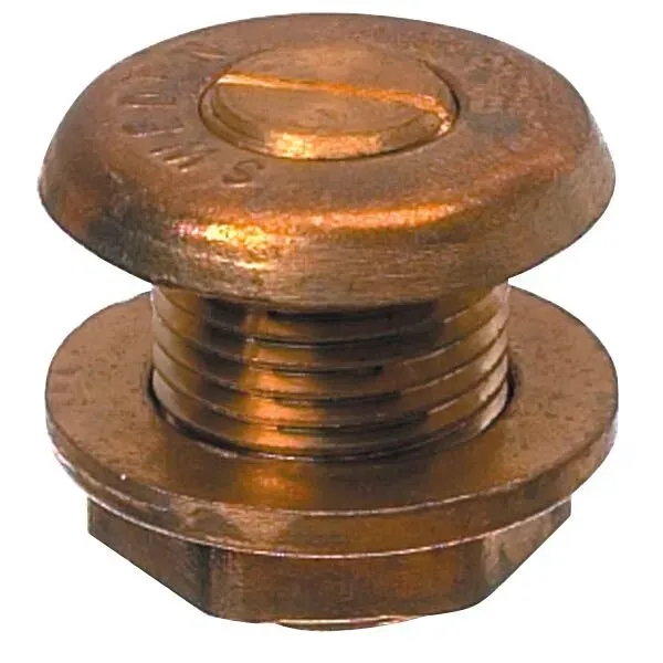 Marin & Fritid dyvika mässing Ø34 mm plugg Ø19 mm