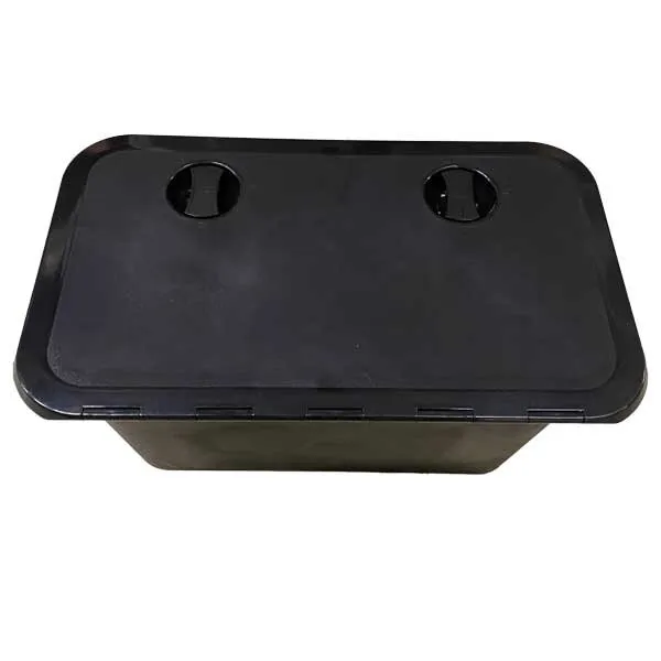 Marin & Fritid förvaringsfack 357x606 svart djup 320 mm